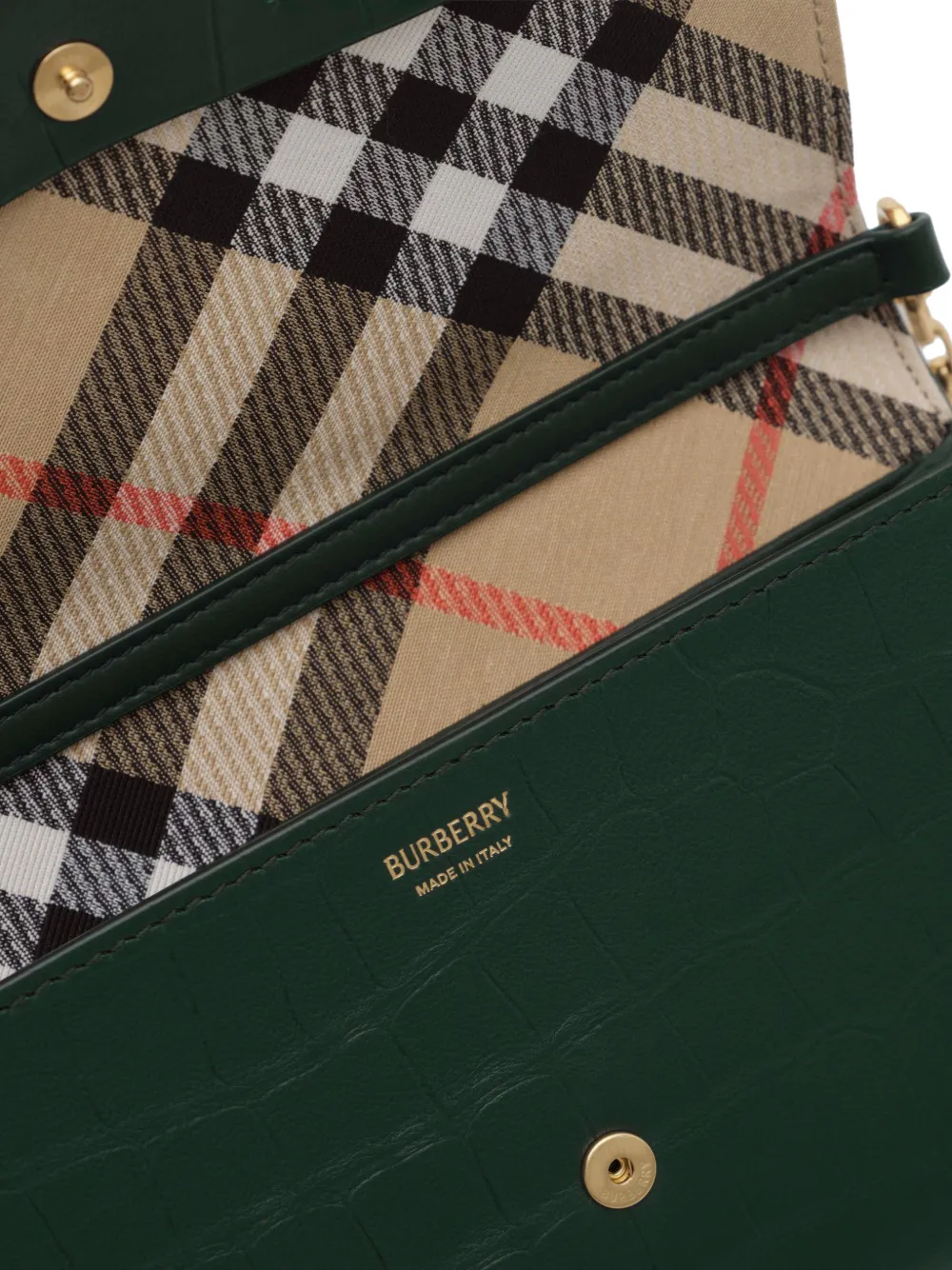 Burberry Cotswolds schoudertas Groen
