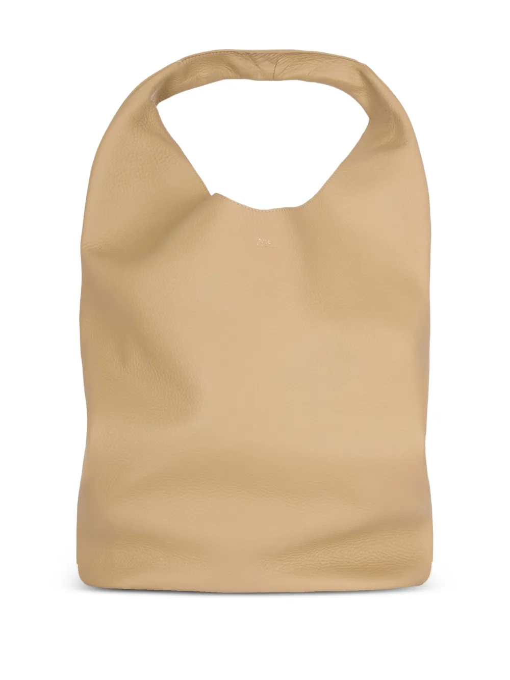 A.P.C. leather tote bag - Toni neutri