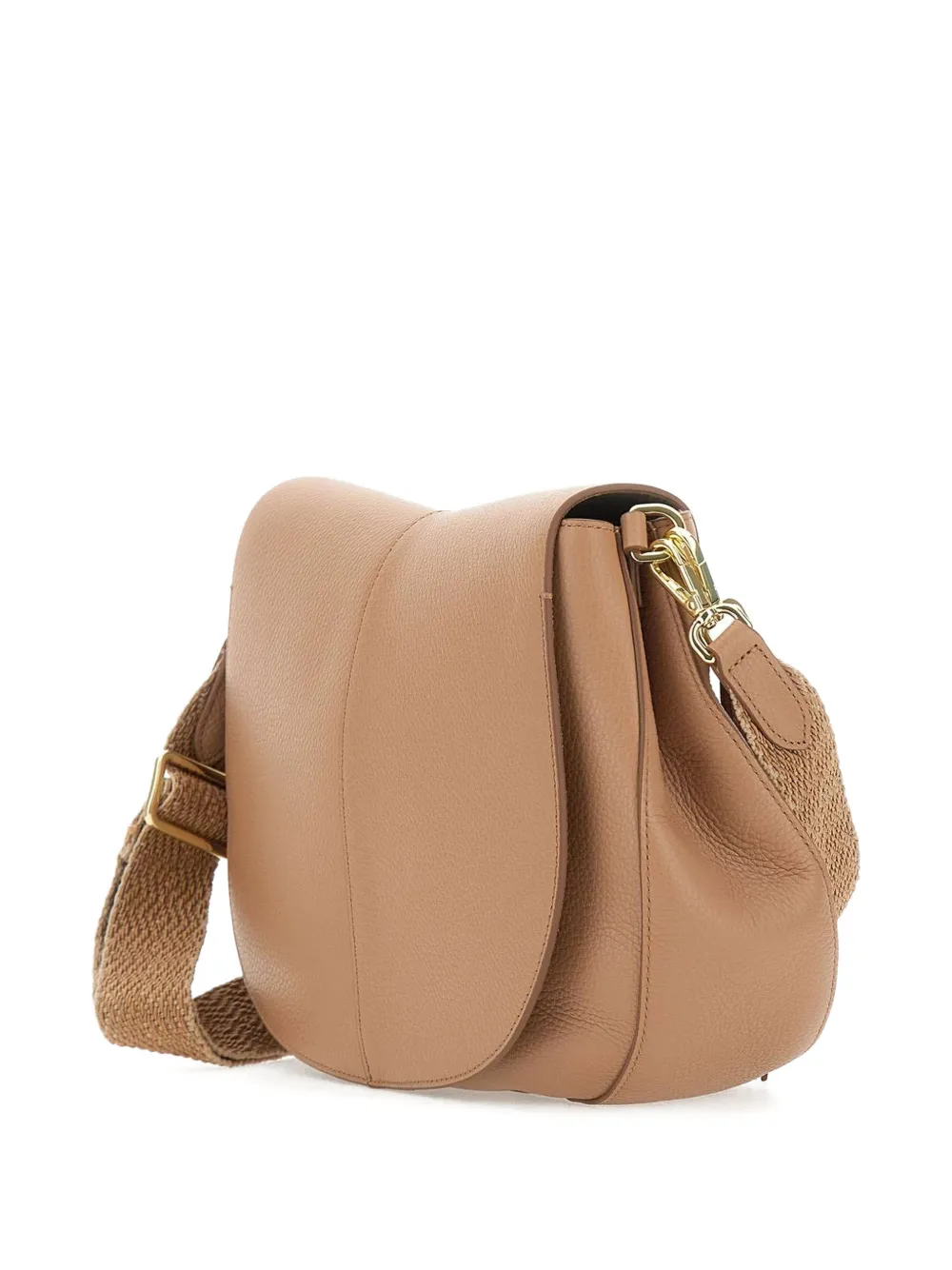  Gianni Chiarini Grained-leather Shoulder Bag - Neutrals 
