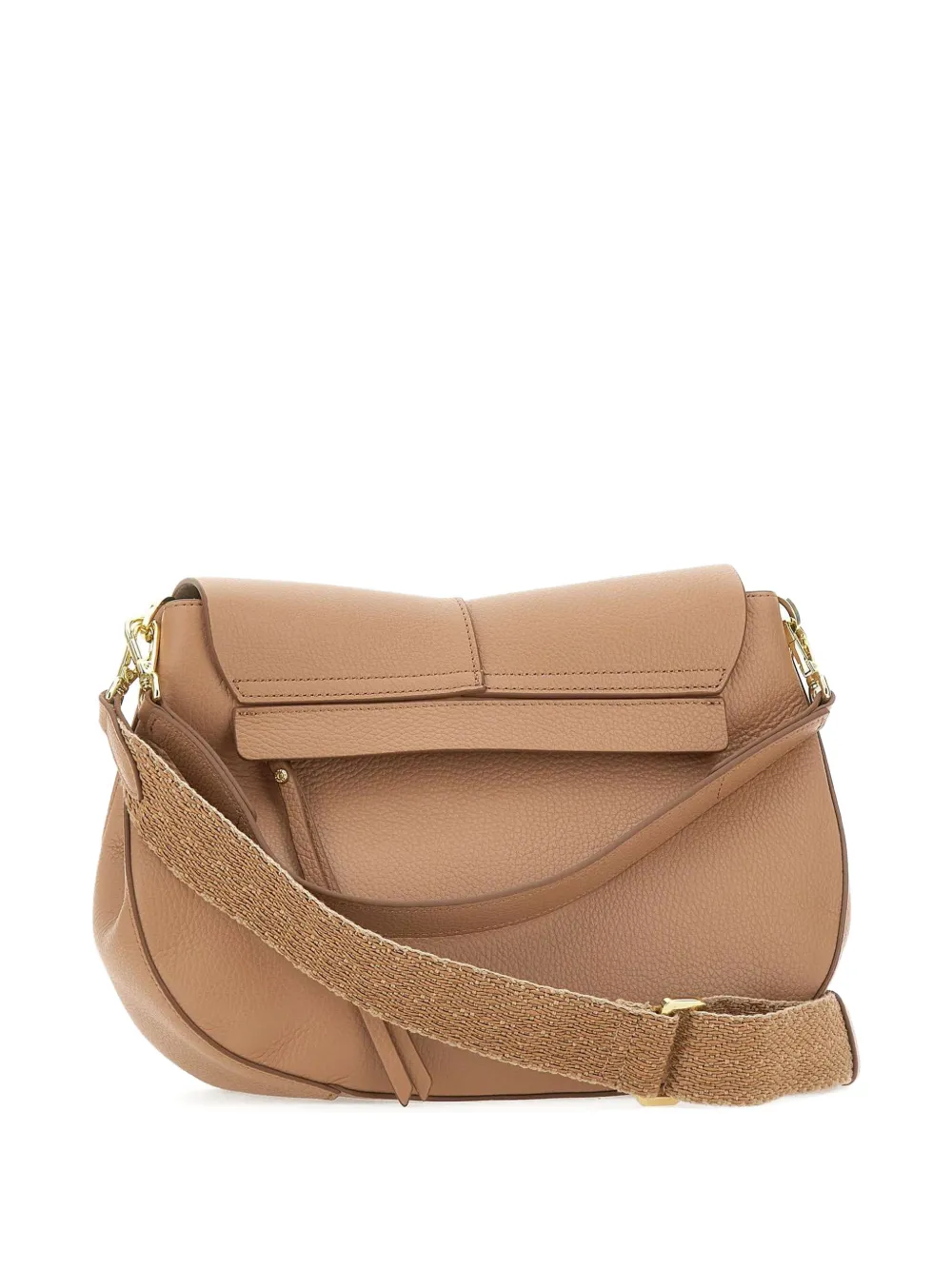  Gianni Chiarini Grained-leather Shoulder Bag - Neutrals 