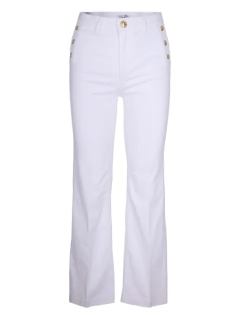 LIU JO button-detail jeans