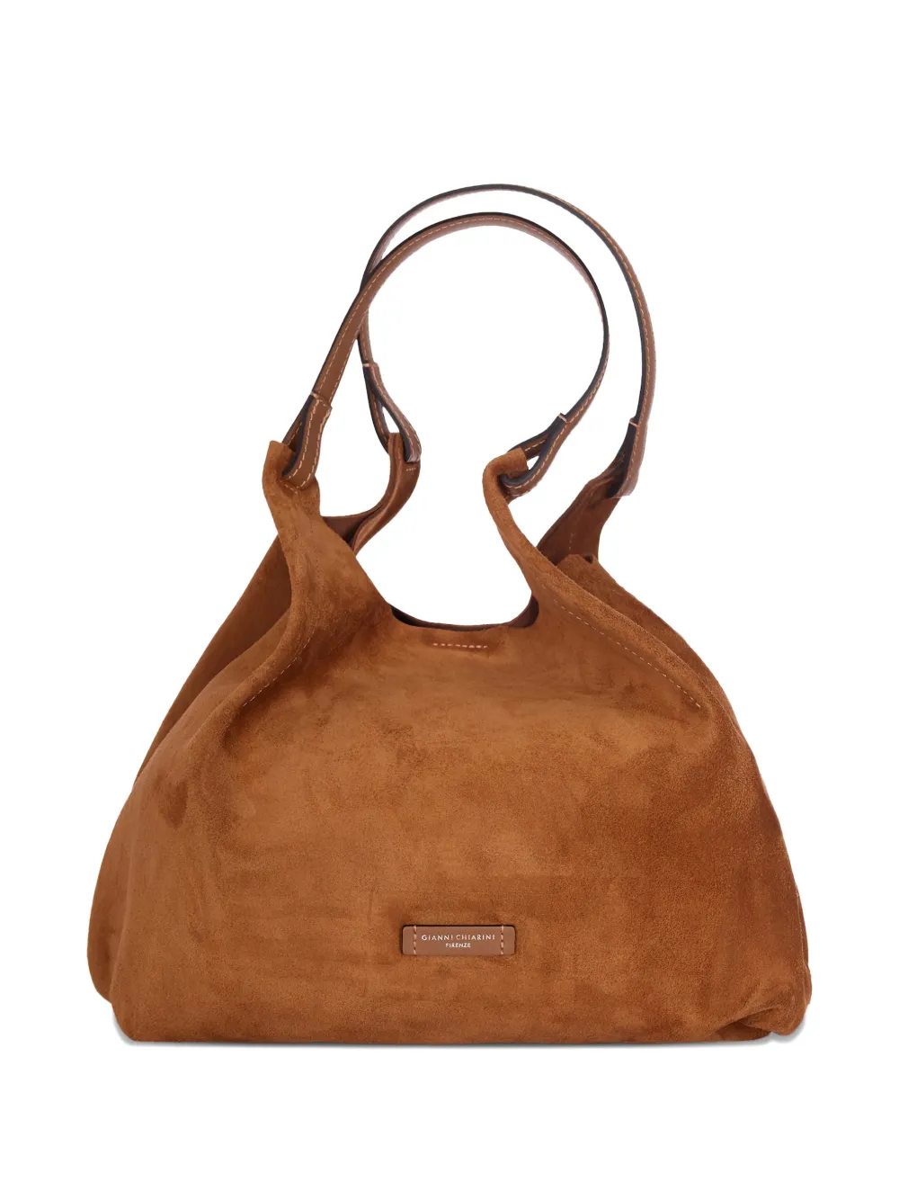 GIANNI CHIARINI leather shoulder bag - Marrone