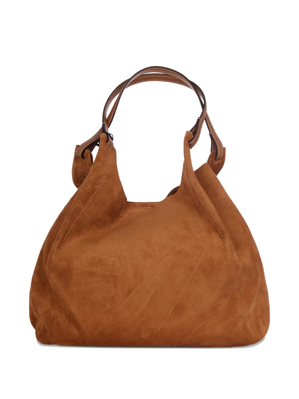 GIANNI CHIARINI leather shoulder bag - Bruin