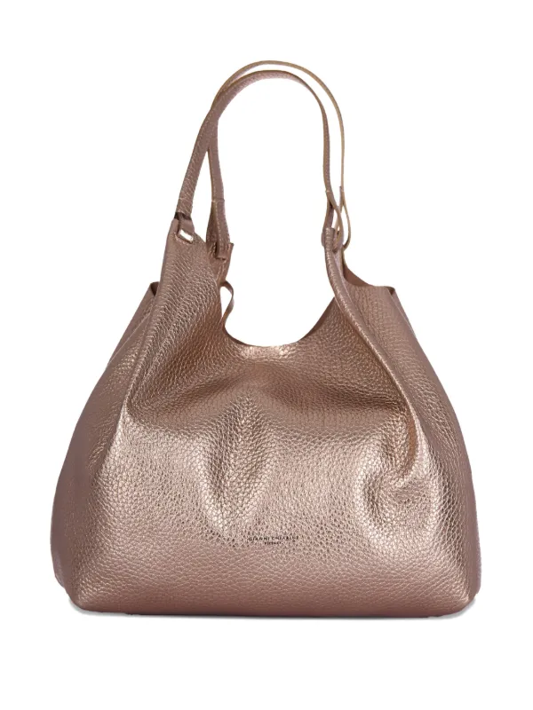 GIANNI CHIARINI レザーショルダーバッグ | ピンク | FARFETCH JP