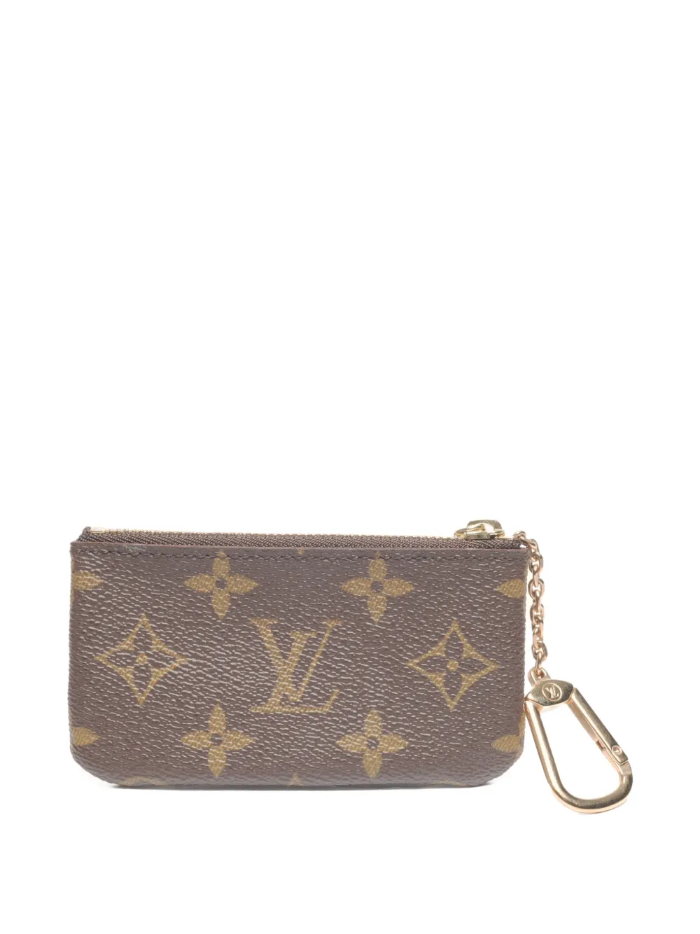 LOUIS VUITTON Pre-owned 1999 Monogram Chain Wallet In Brown