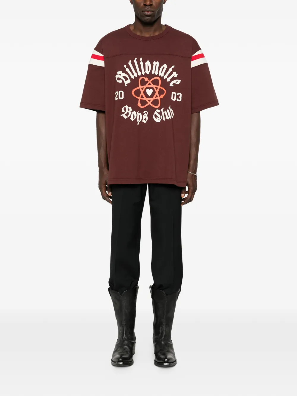 Billionaire Boys Club Atom Sport logo-print T-shirt - Bruin