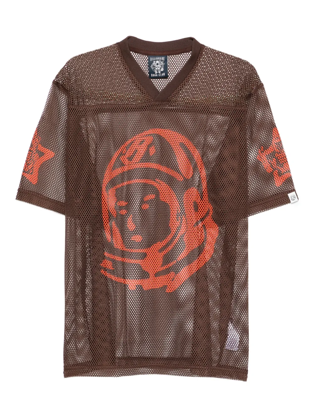 Billionaire Boys Club Astro graphic-detail mesh T-shirt - Marrone