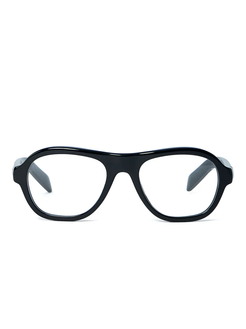 Prada Eyewear lunettes de vue à monture pilote | noir | Image 1