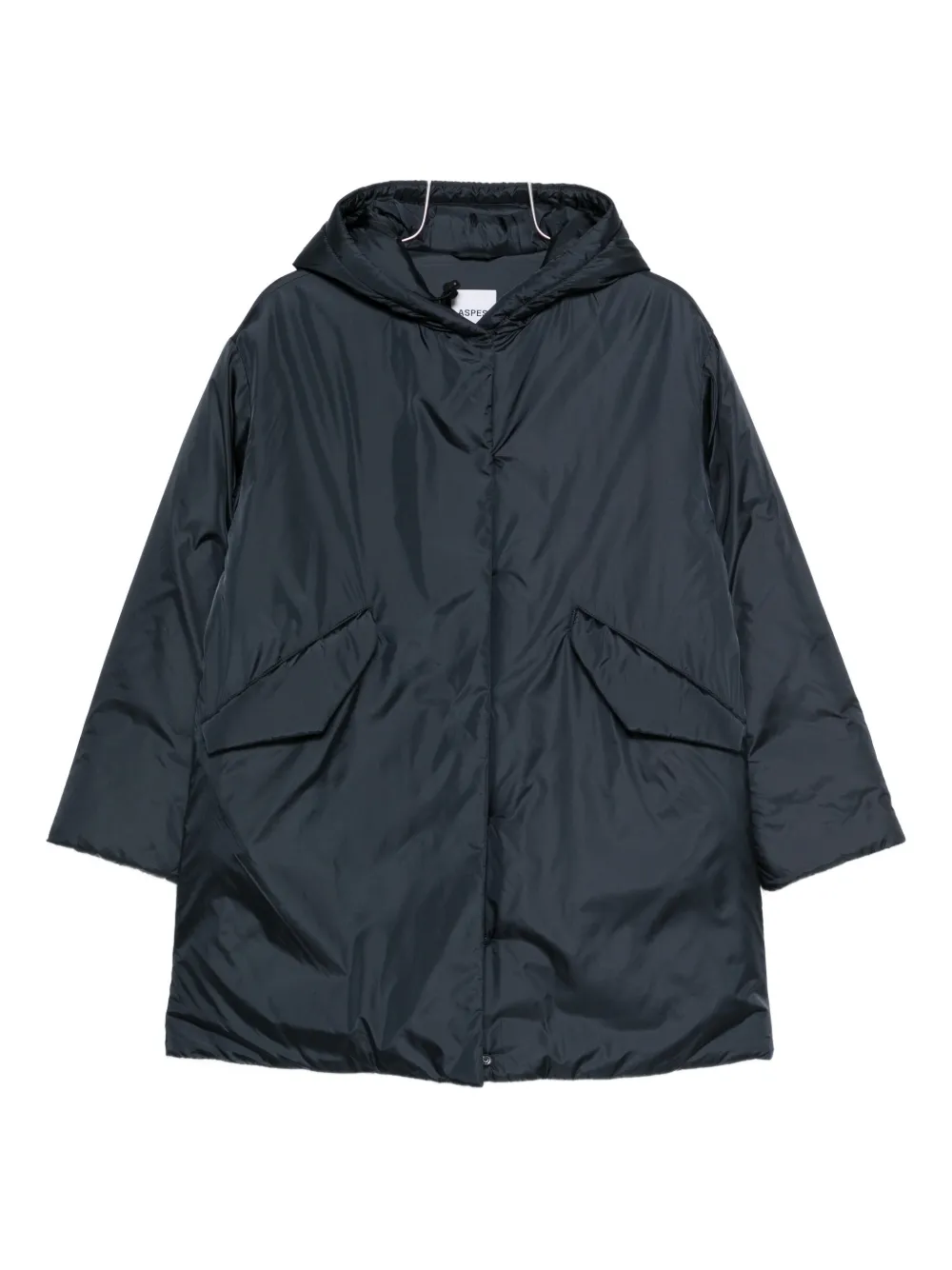 ASPESI hooded parka coat - Blu