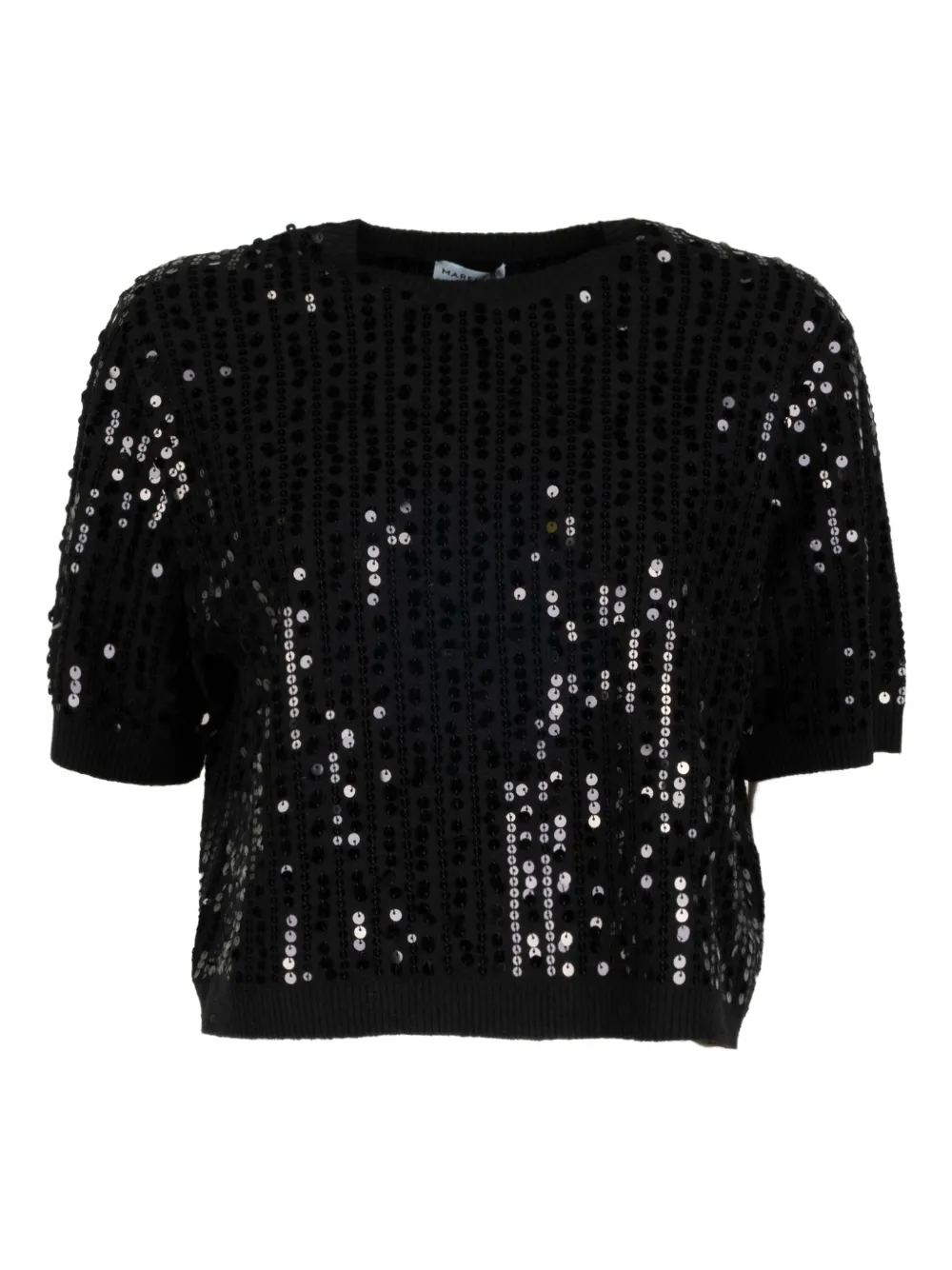 Marella sequin top | Black | Image 1