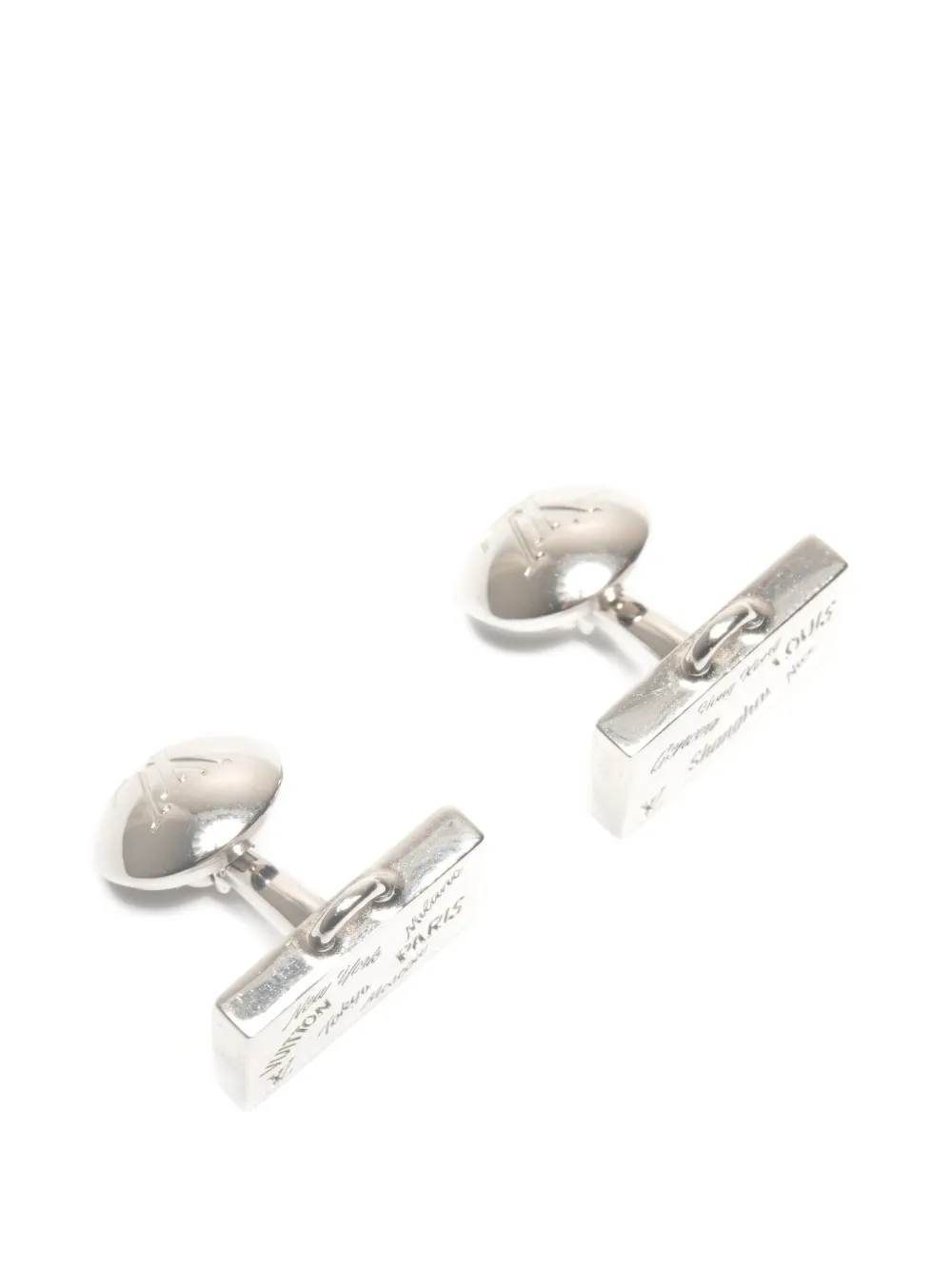 LOUIS VUITTON Pre-owned 2017 Damierd'amier Cuffs In Silver