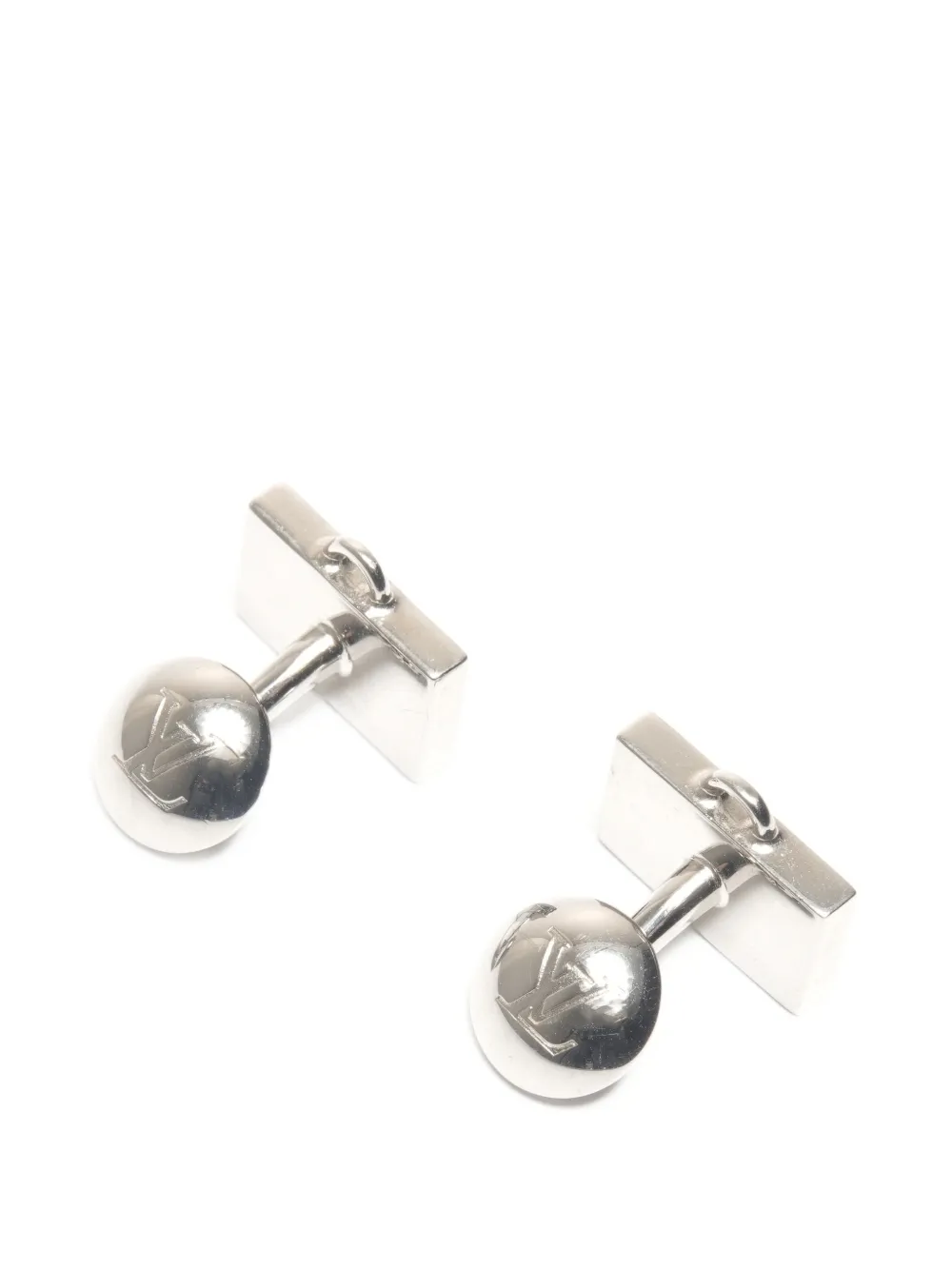 LOUIS VUITTON Pre-owned 2017 Damierd'amier Cuffs In Silver