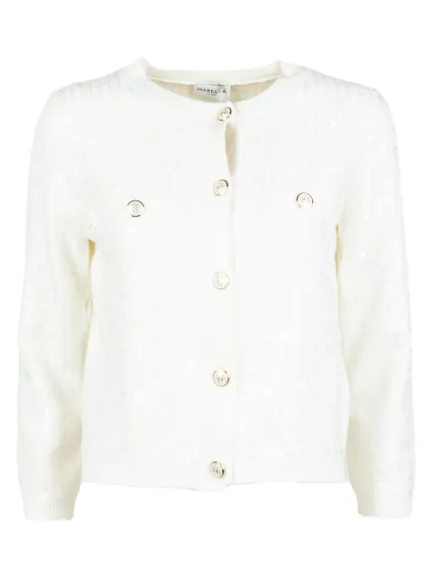 Marella sequin buttoned cardigan