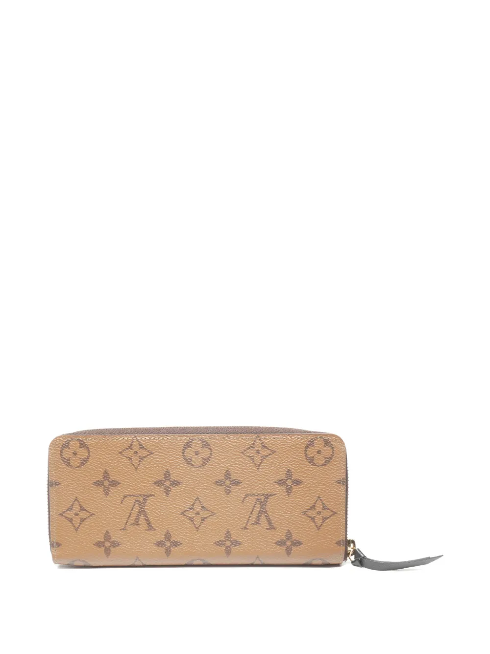 LOUIS VUITTON Pre-owned 2021-2025 Clemence Monogram-canvas Wallet In Neutral