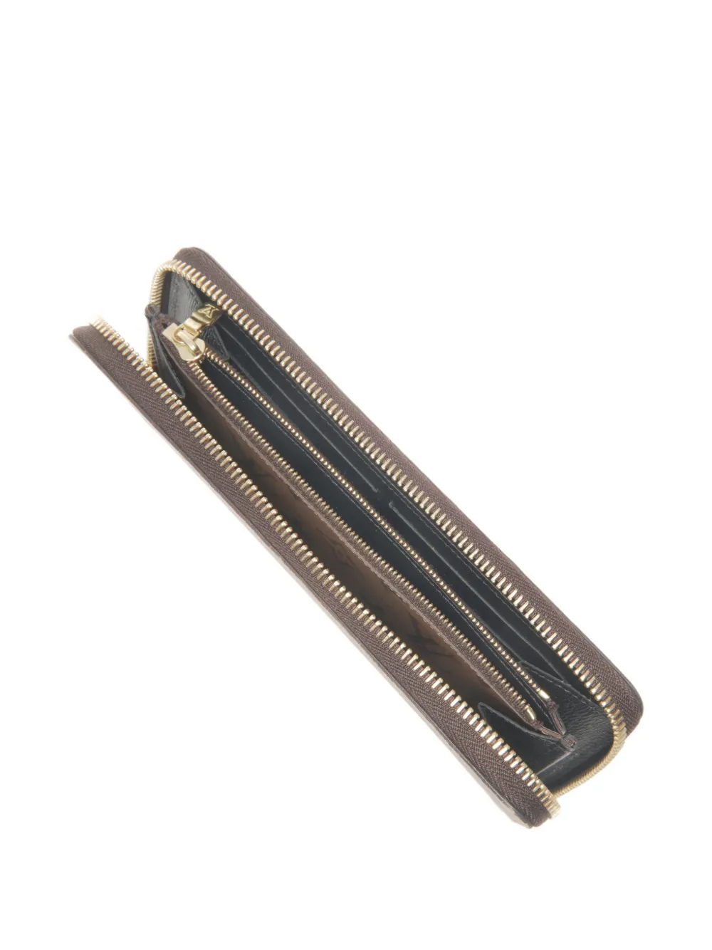 LOUIS VUITTON Pre-owned 2021-2025 Clemence Monogram-canvas Wallet In Neutral