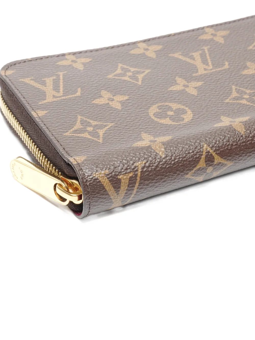 Pre-owned Louis Vuitton 2021-2025 Monogram-canvas Wallet In Brown
