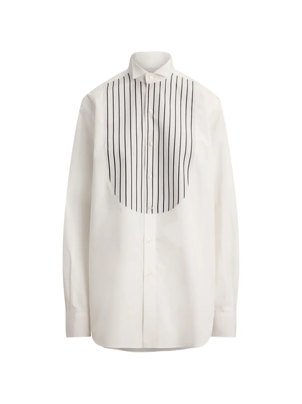 Ralph Lauren Collection Camicia Courtney a righe - Bianco