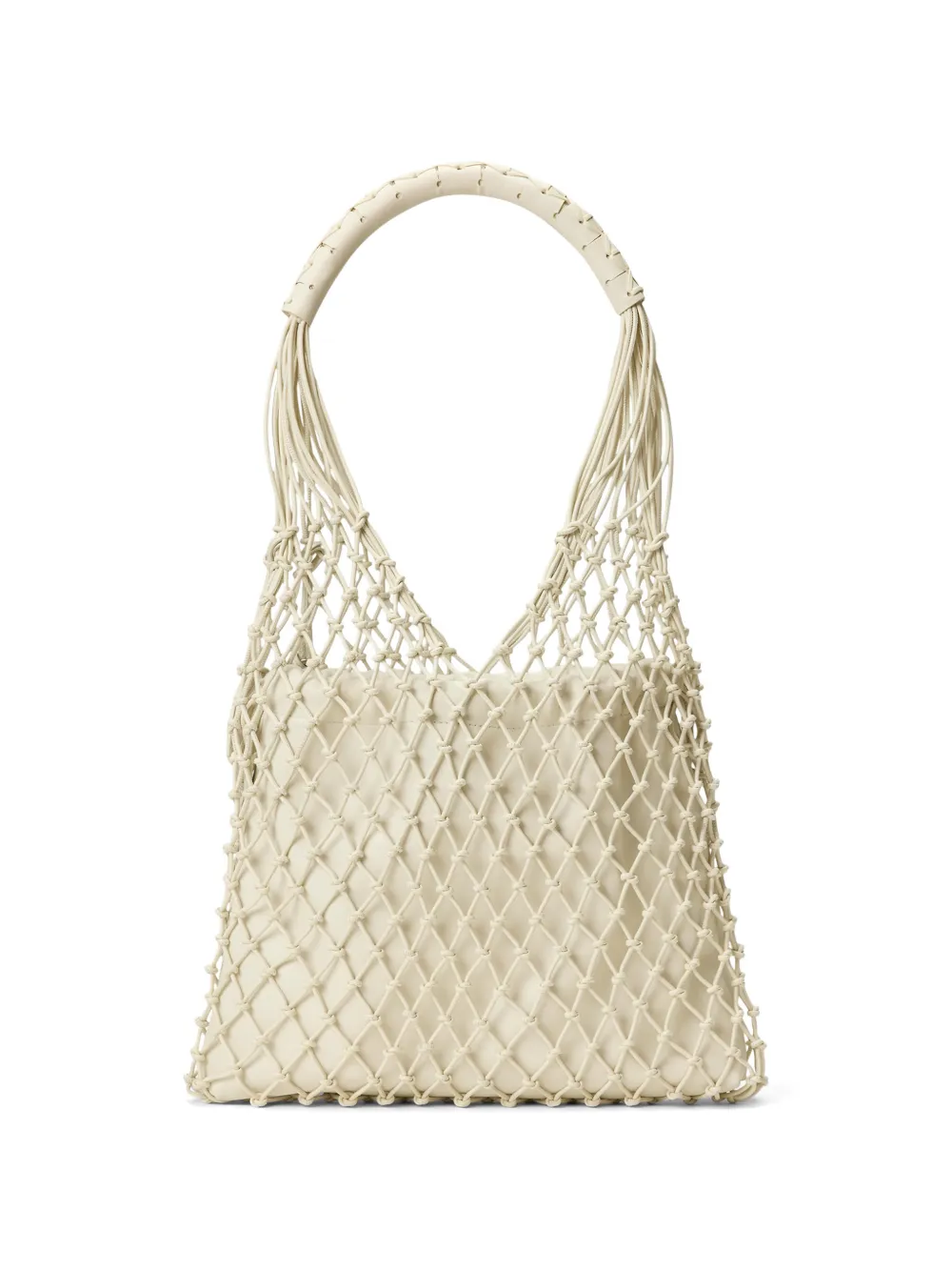 Ralph Lauren Collection Macramé shopper met kwastje Beige