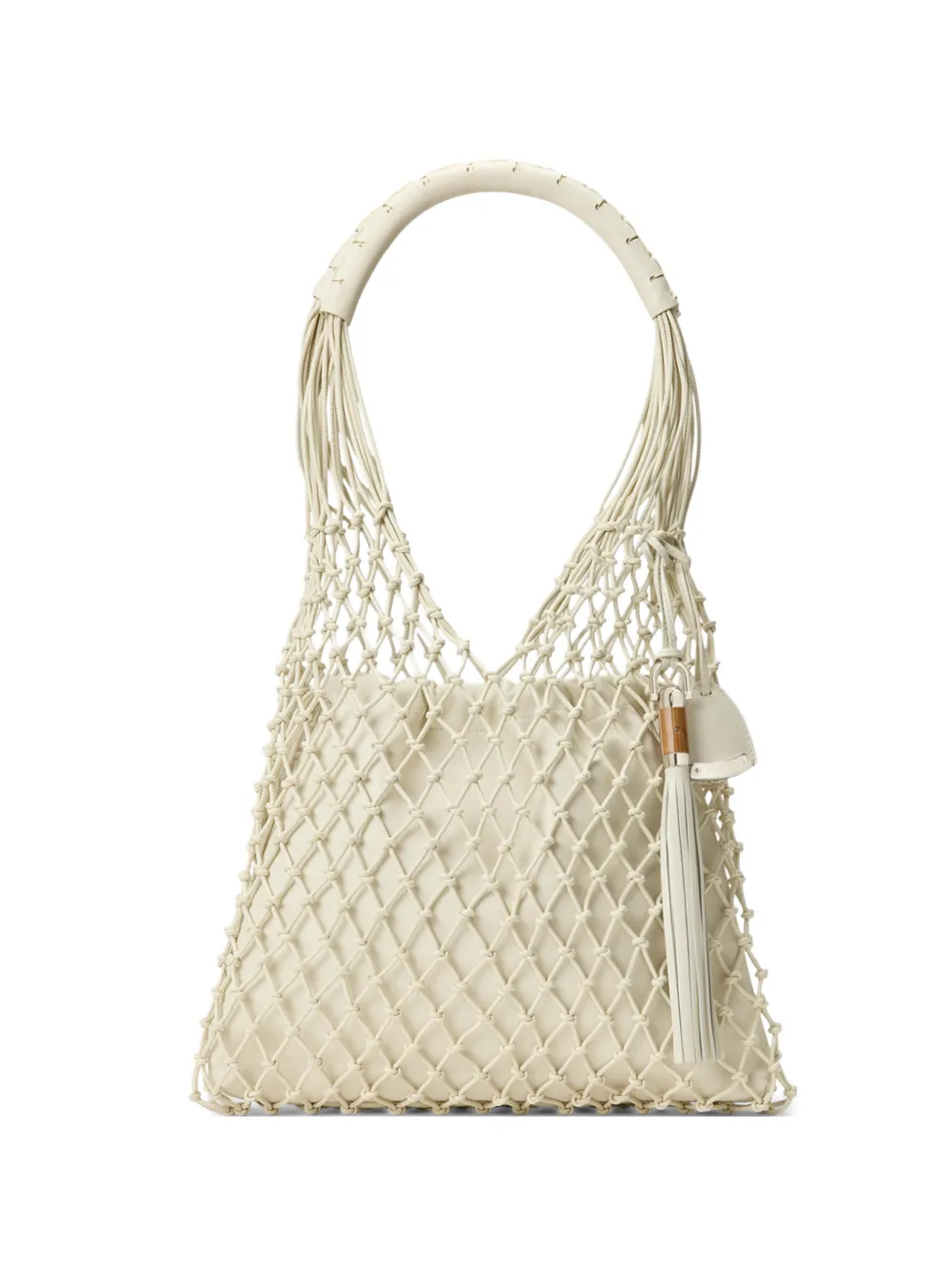 Ralph Lauren Collection Borsa tote con nappina - Toni neutri