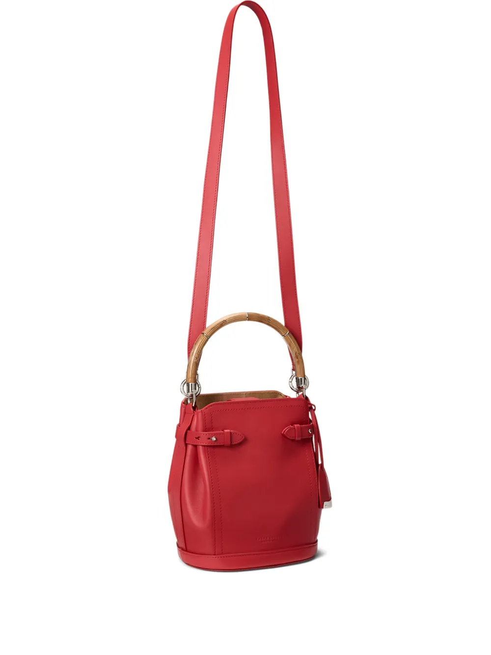 Ralph Lauren Collection Borsa mini in pelle - Rosso