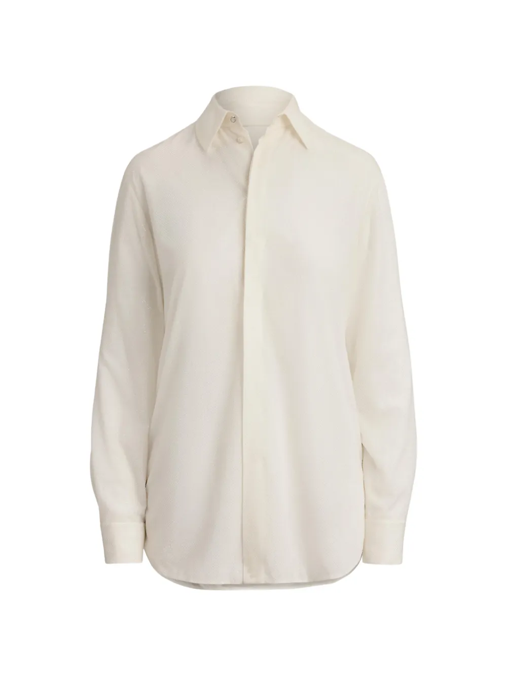 Ralph Lauren Collection Camicia Adrien con decorazione - Toni neutri