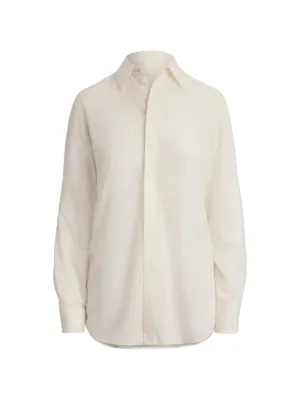 Silk-georgette Shirt