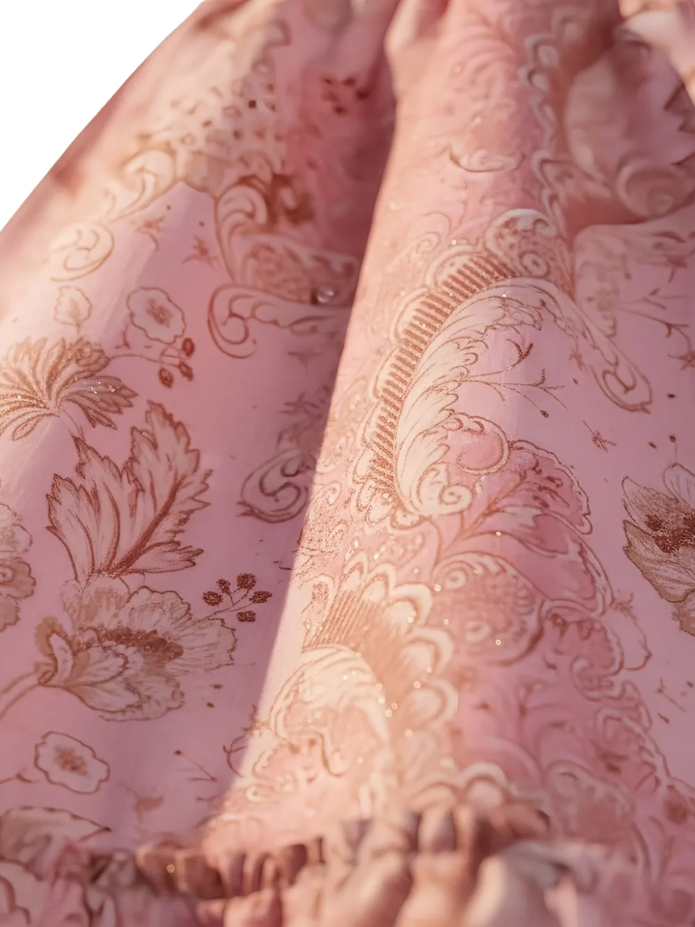 Halterneck Ruffled Dress