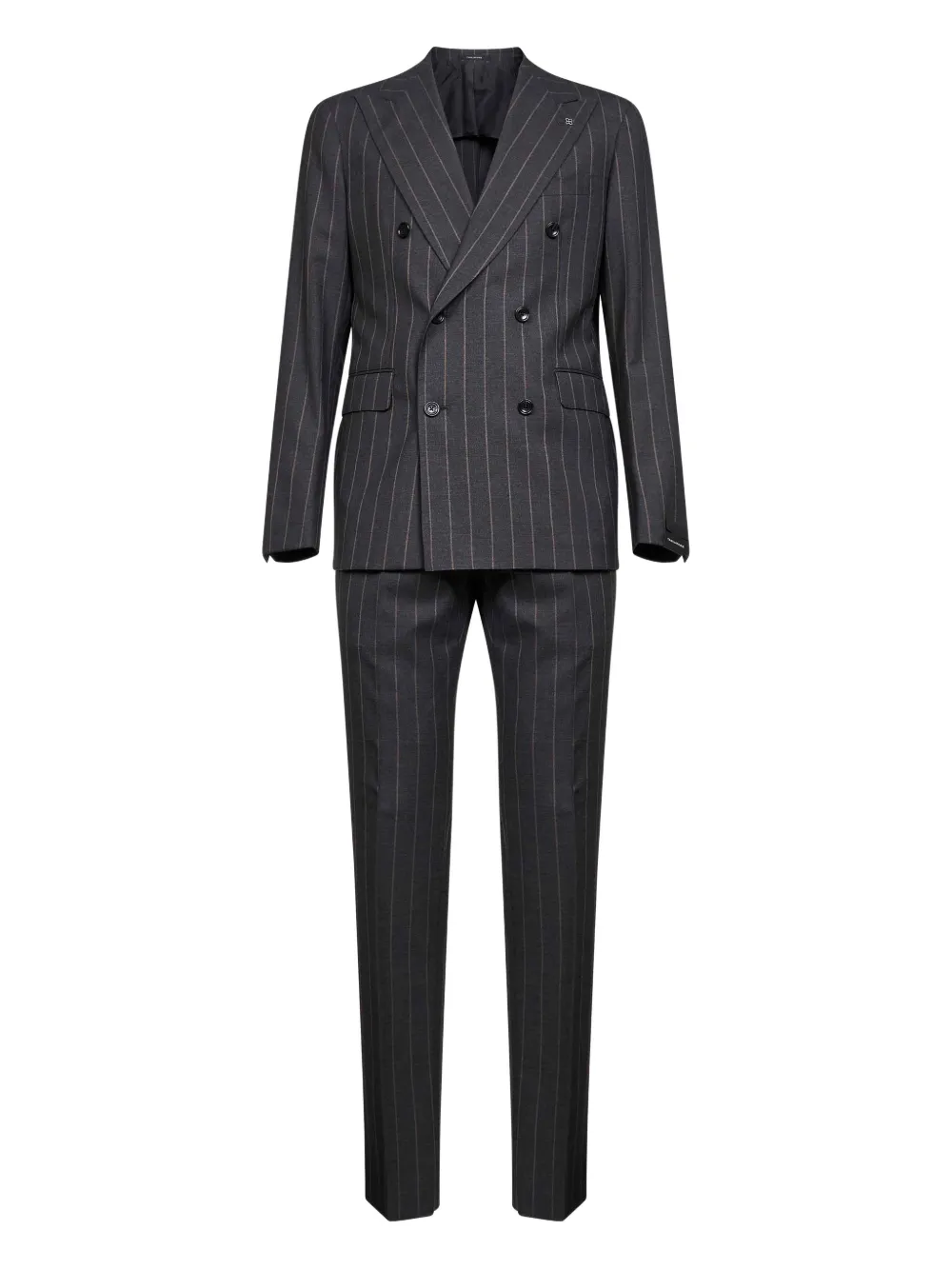 Tagliatore  double-breasted pinstriped suit | Grey | Image 1
