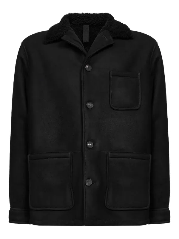 Tagliatore シアリングカラー コート | ブラック | FARFETCH JP
