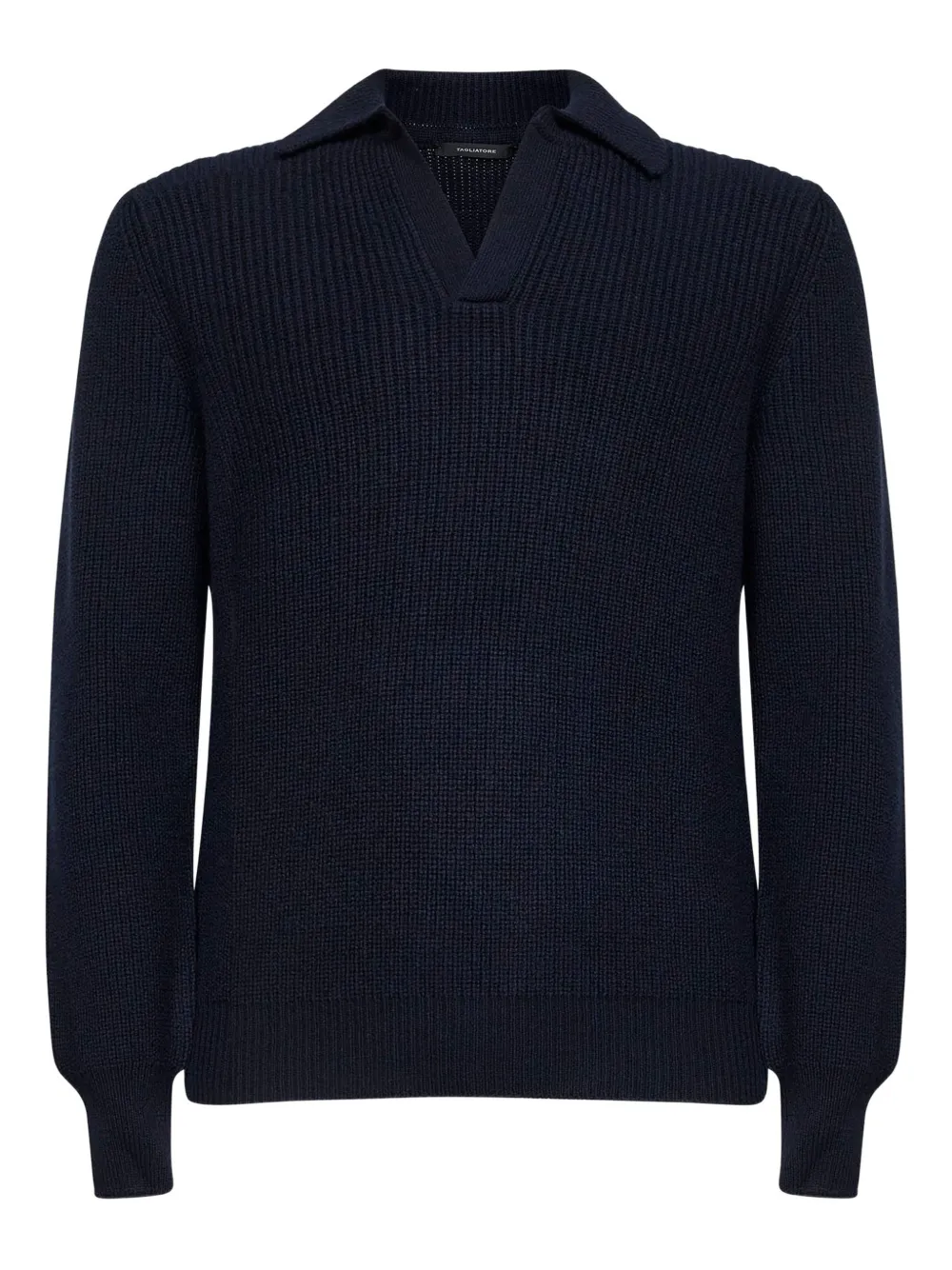 Tagliatore pull nervuré à manches longues | bleu | Image 1