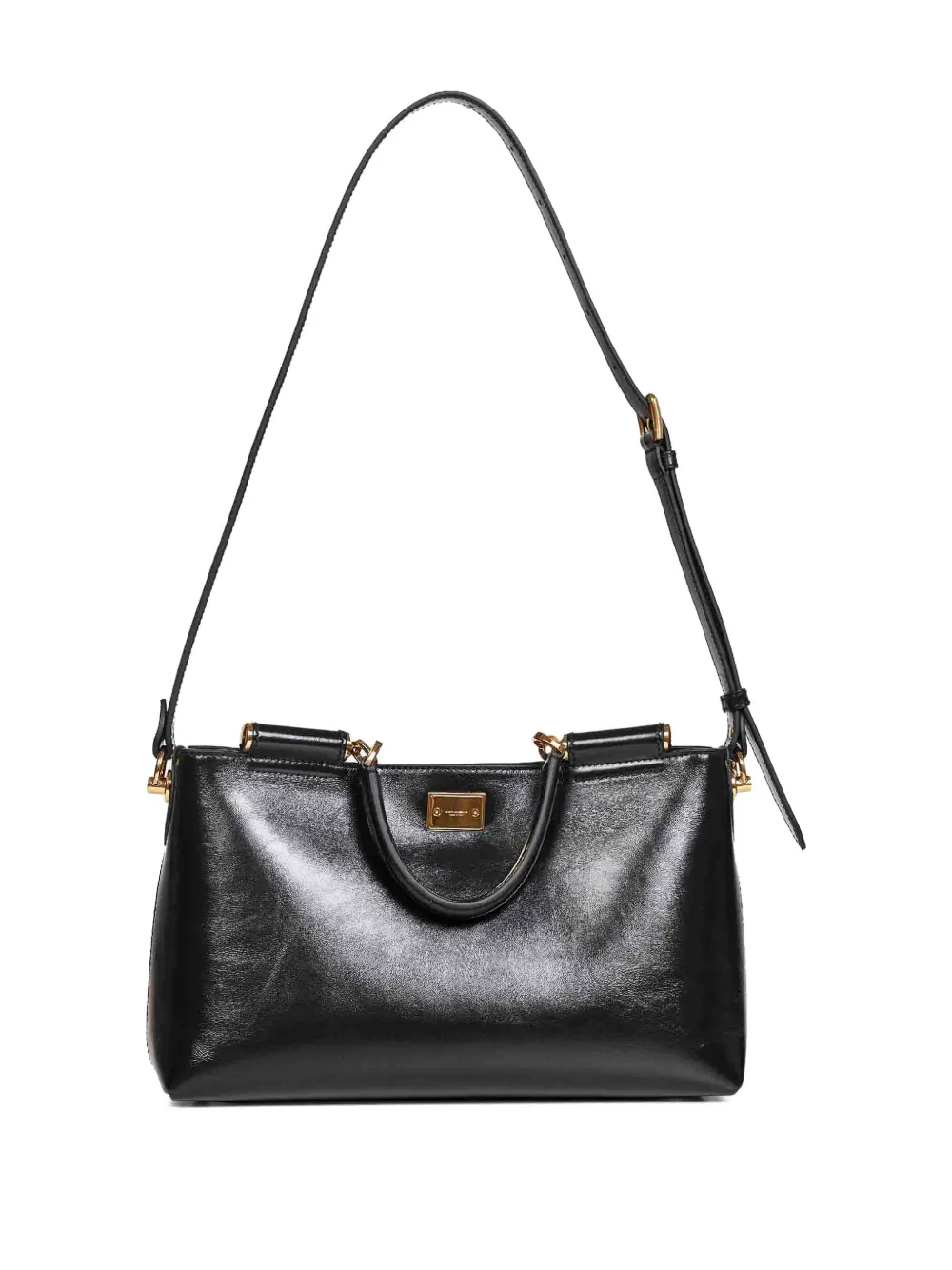 Dolce & Gabbana mini Vittoria leather shoulder bag - Zwart