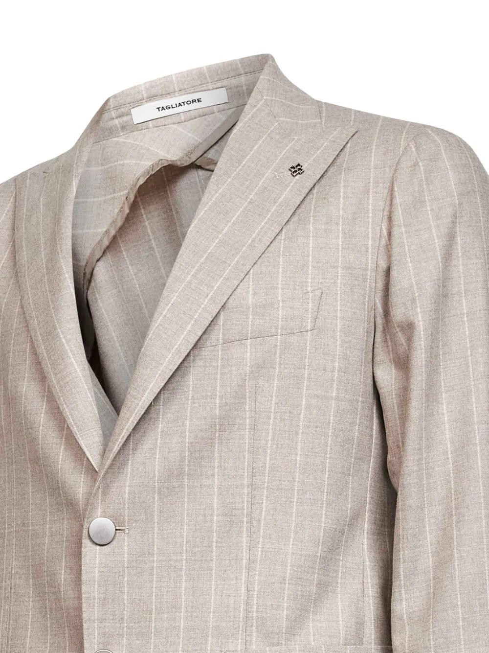pinstripes blazer