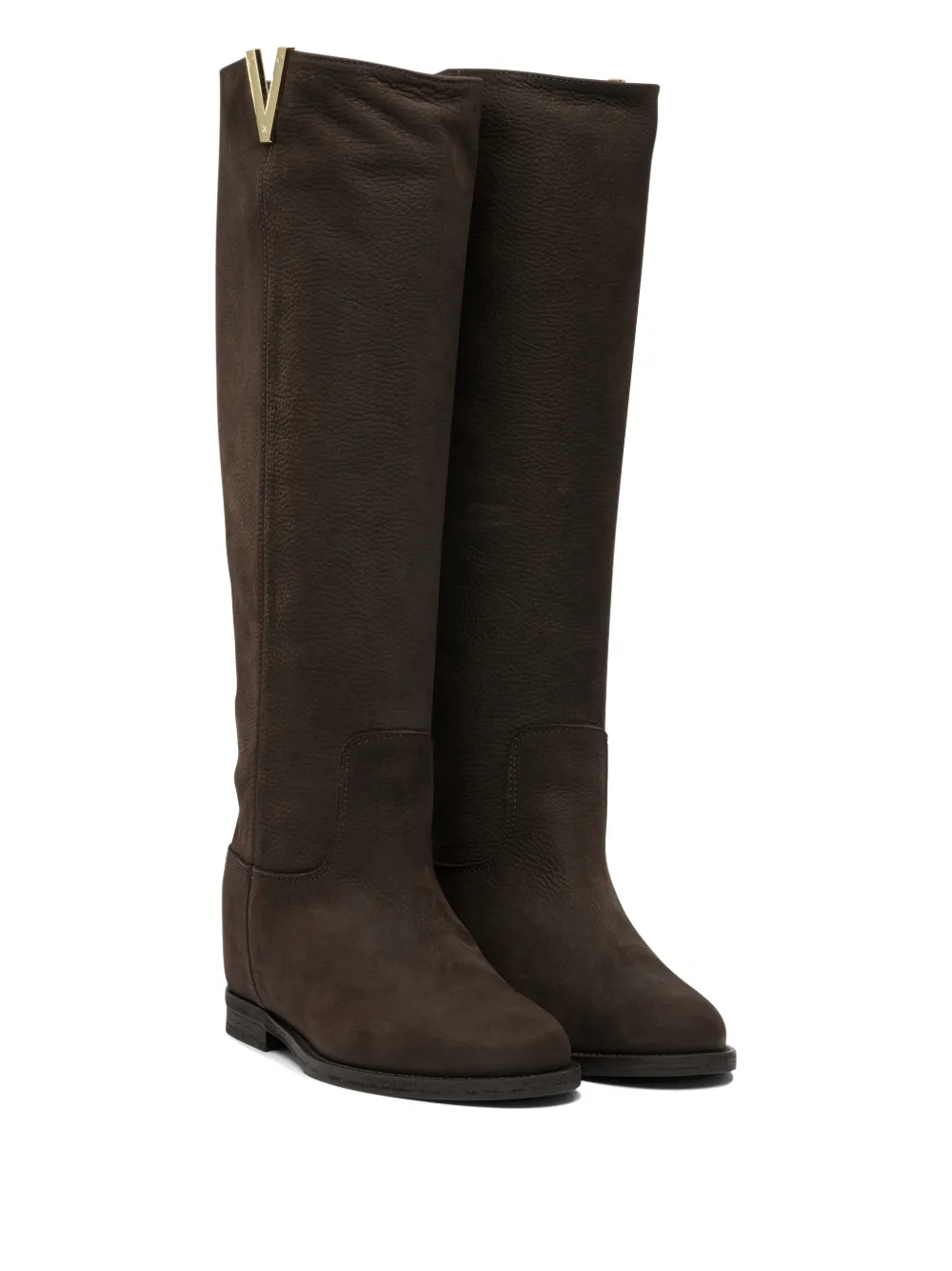 Via Roma 15 Leren laarzen Bruin