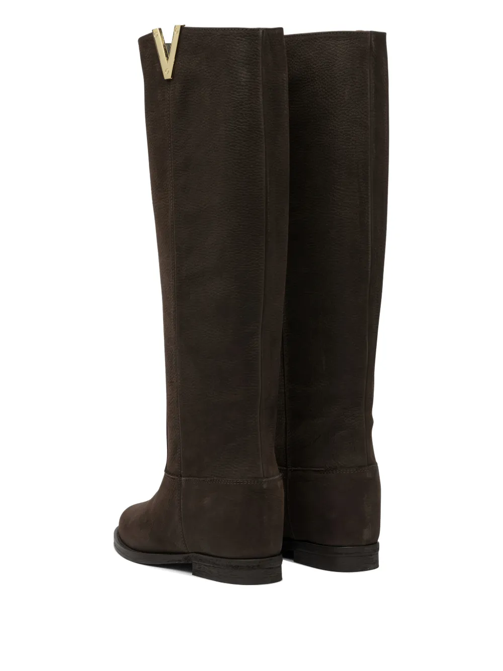 Via Roma 15 Leren laarzen Bruin