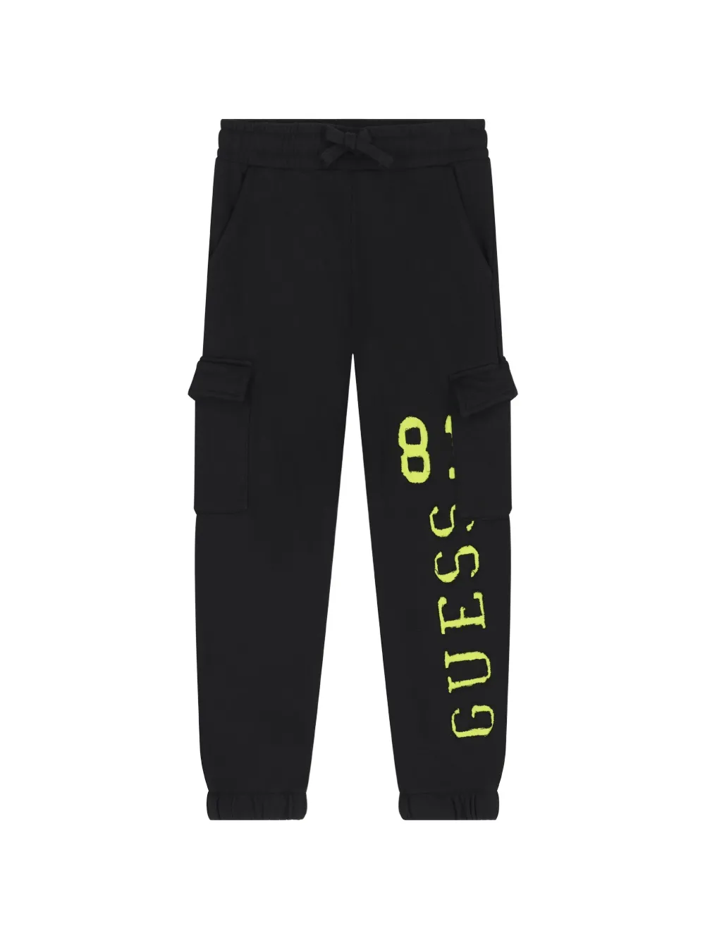 guess kids Cargo in cotone - Nero