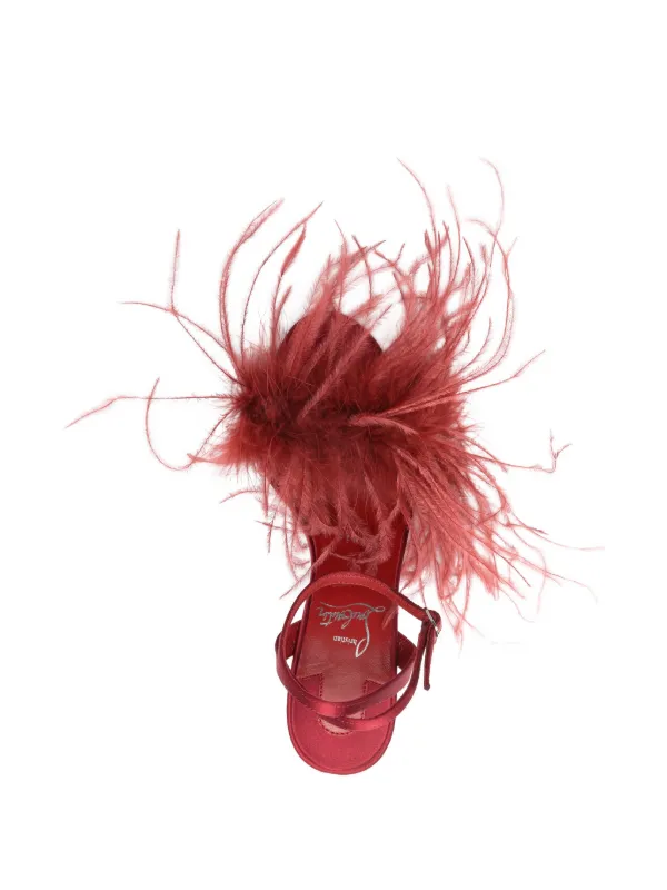 Christian Louboutin Miss Z Poupi Sandals | Red | FARFETCH