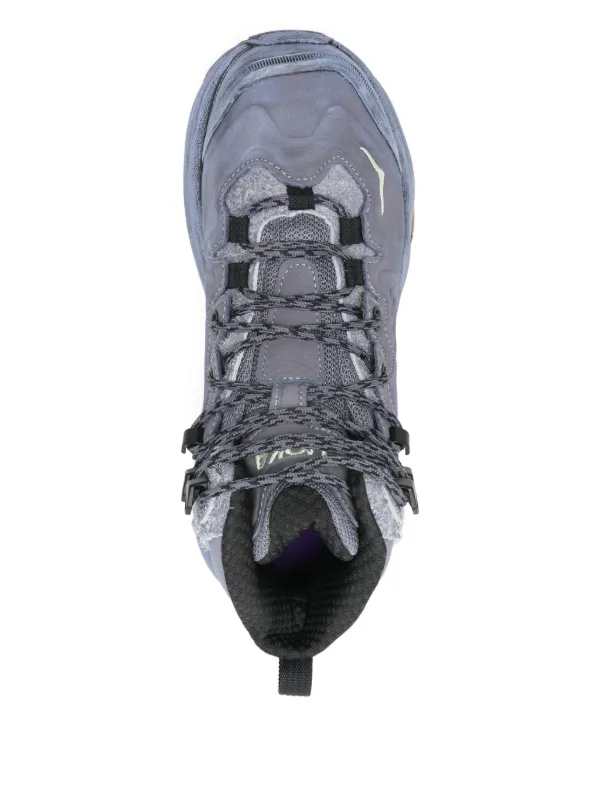 HOKA Elite Terrain System Kaha 3 GTX lace-up Sneakers | Purple