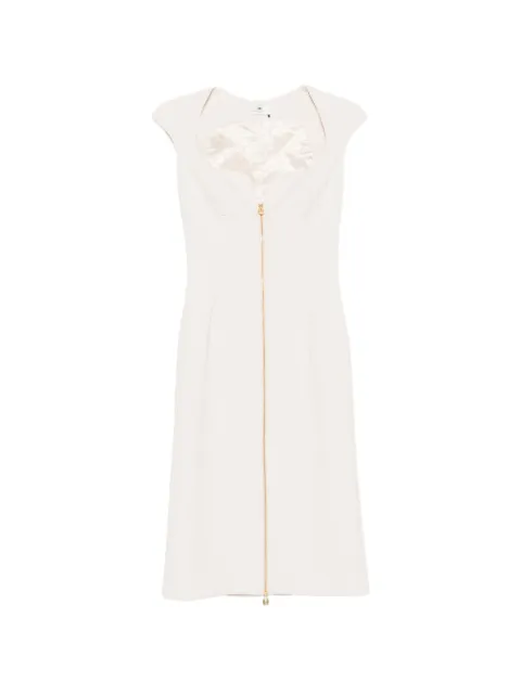 Elisabetta Franchi zip sheath dress