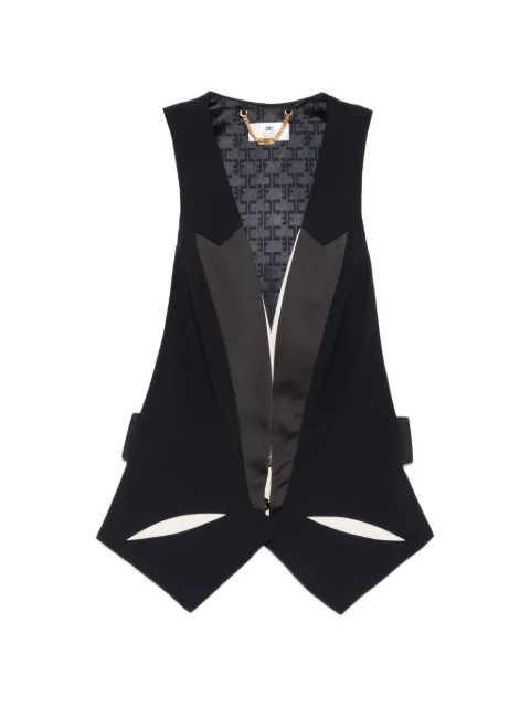 Elisabetta Franchi cut-out waistcoat