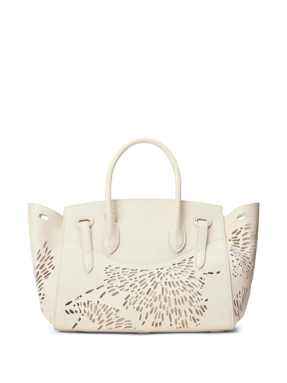 Ralph Lauren Collection Soft Ricky 27 uitgesneden shopper Wit