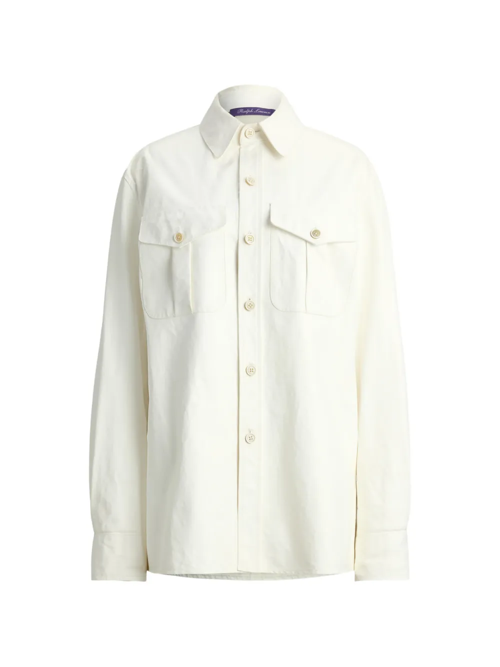Ralph Lauren Collection Camicia Landry - Toni neutri