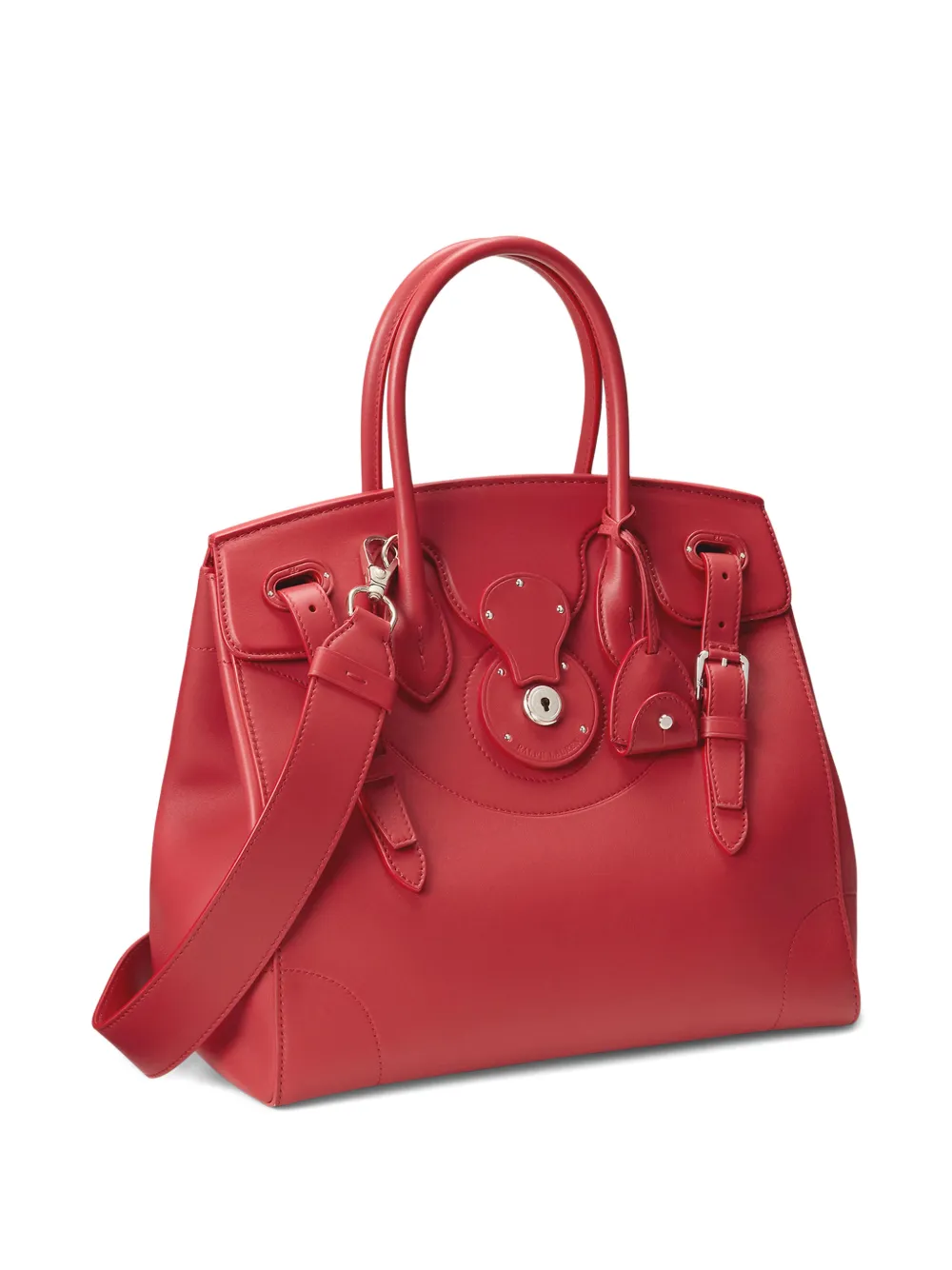  Ralph Lauren Collection The Soft Ricky 33 Tote Bag - Red 