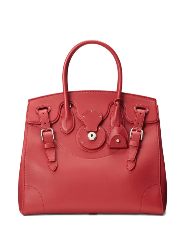 Ralph Lauren Collection The Soft Ricky 33 Tote Bag in Red