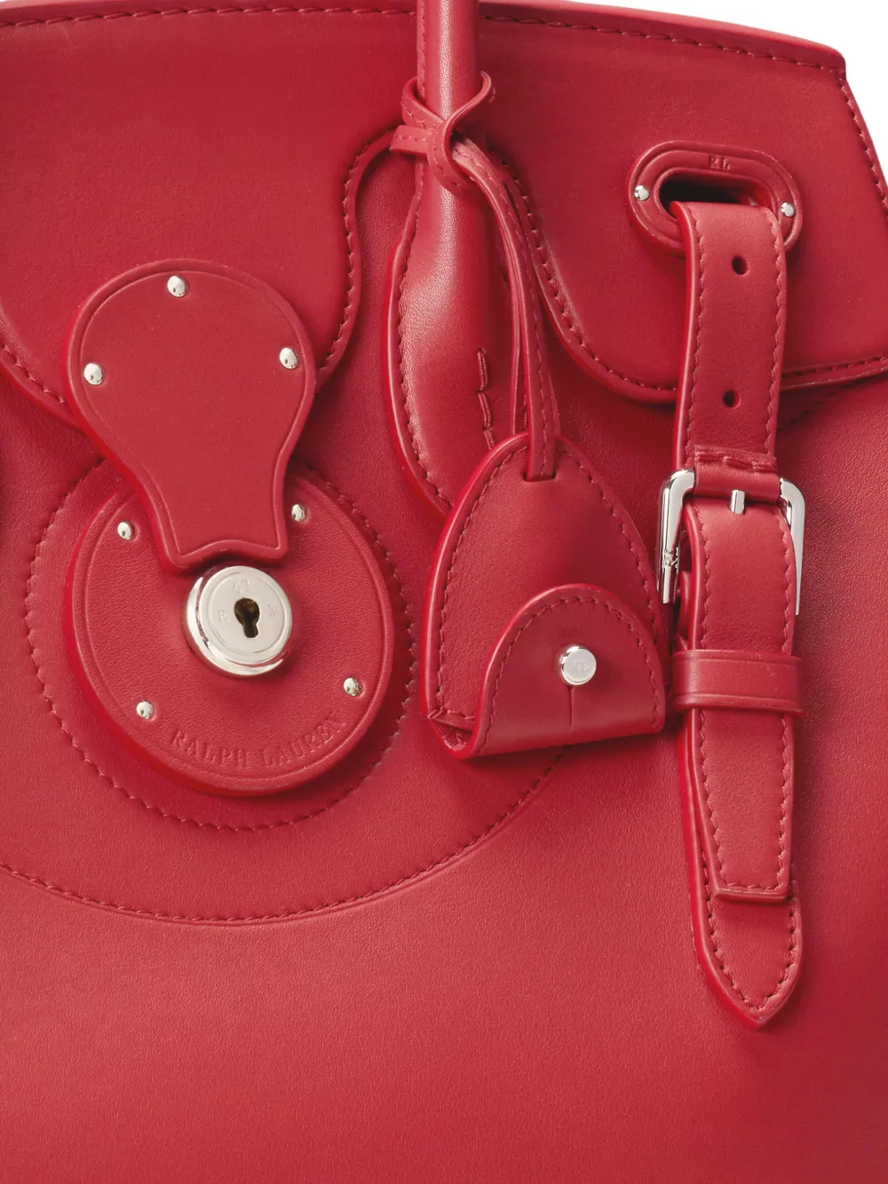 Ralph Lauren Collection The Soft Ricky 33 shopper Rood