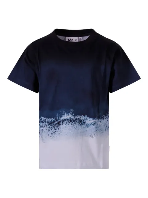 Molo wave-print T-shirt