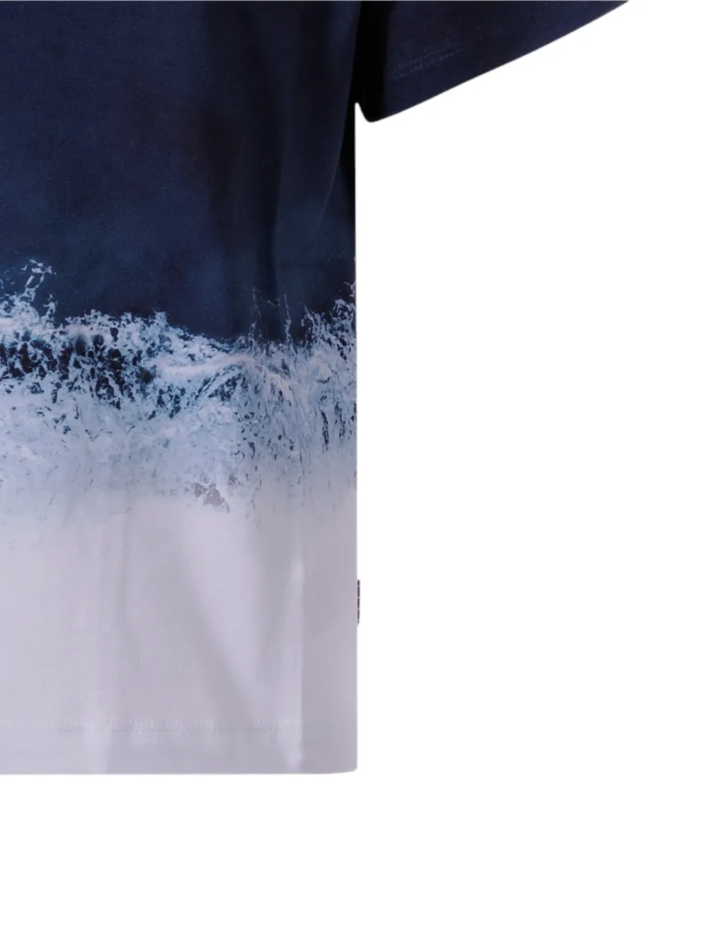  Molo Wave-print T-shirt - Blue 