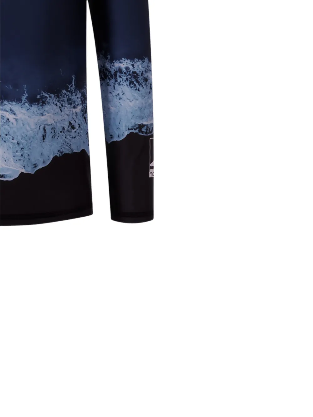 Molo T-shirt met golfprint Blauw