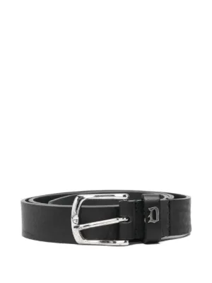 Dolce & Gabbana ロゴエンボス ベルト | ブラック | FARFETCH JP