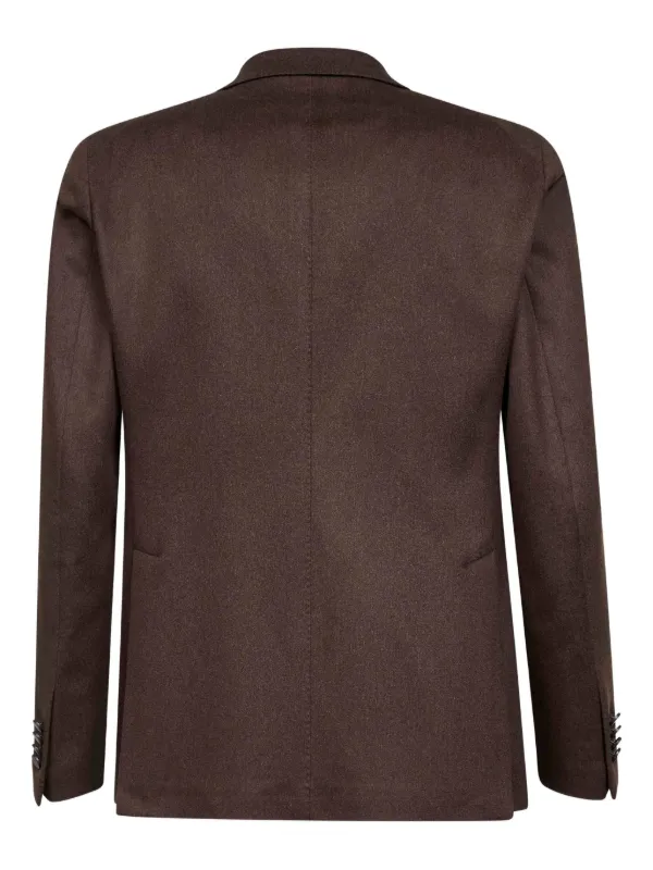Tagliatore single-breasted Blazer | Brown | FARFETCH ID