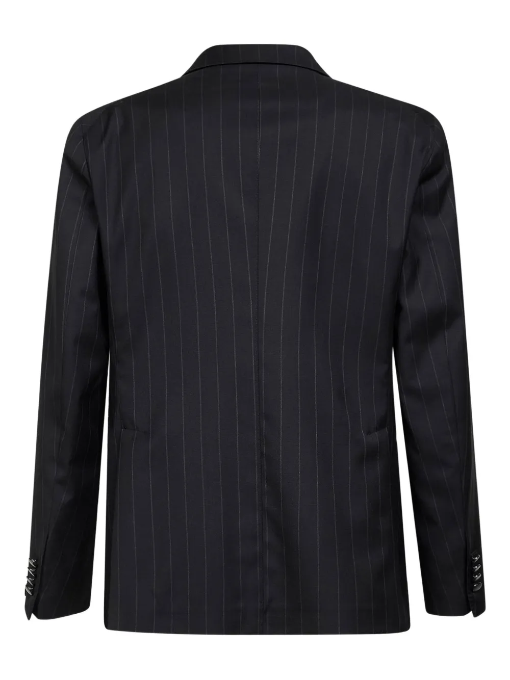 Tagliatore Blazer met krijtstreep Zwart